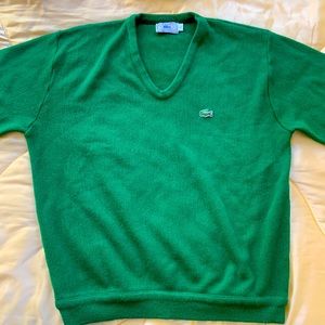 Large Lacoste V-Neck Perfect for guys and girls!